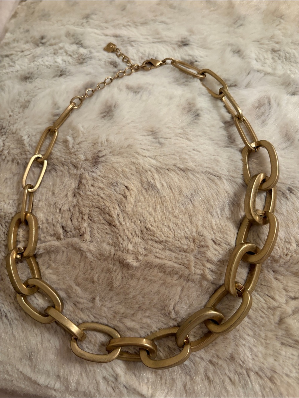 Park lane Gold Link Chain Necklace